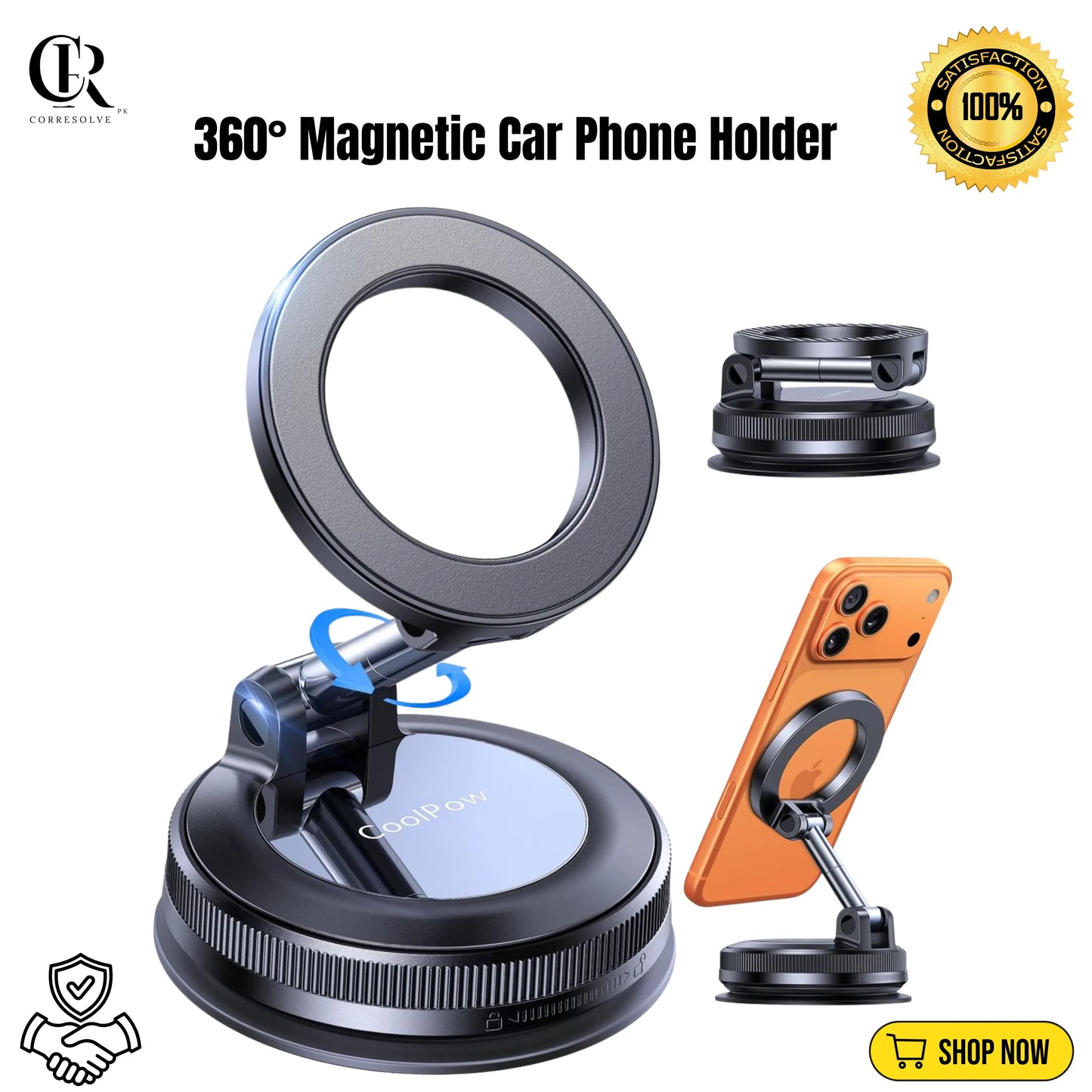 Magnetic 360 Car Phone Holder